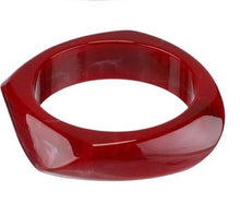 Load image into Gallery viewer, Acrylic Resin Bangle Bracelet
