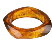 Load image into Gallery viewer, Acrylic Resin Bangle Bracelet
