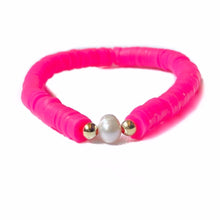 Load image into Gallery viewer, Heishi Pearl Bracelet
