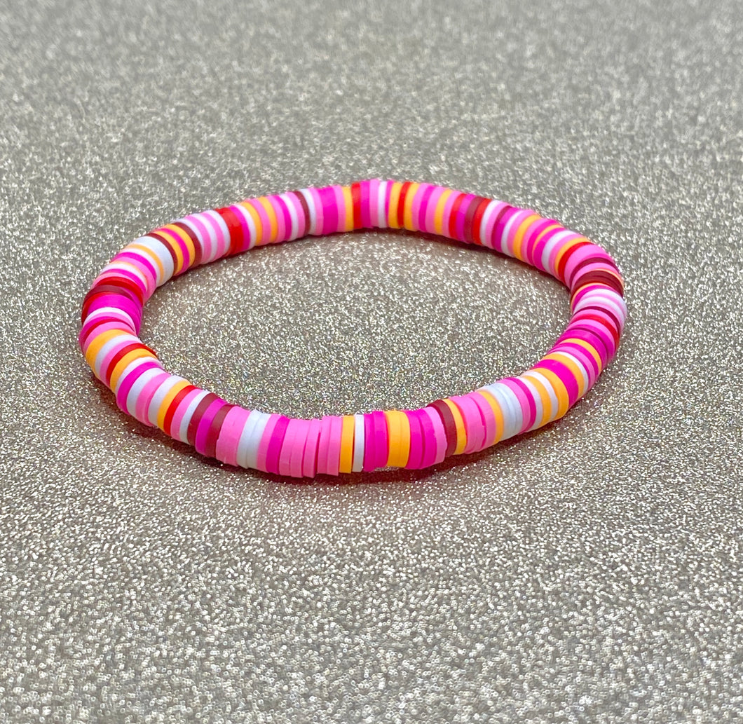 Pink Rainbow Bracelet