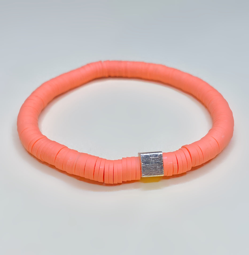 Orange Cube Bracelet