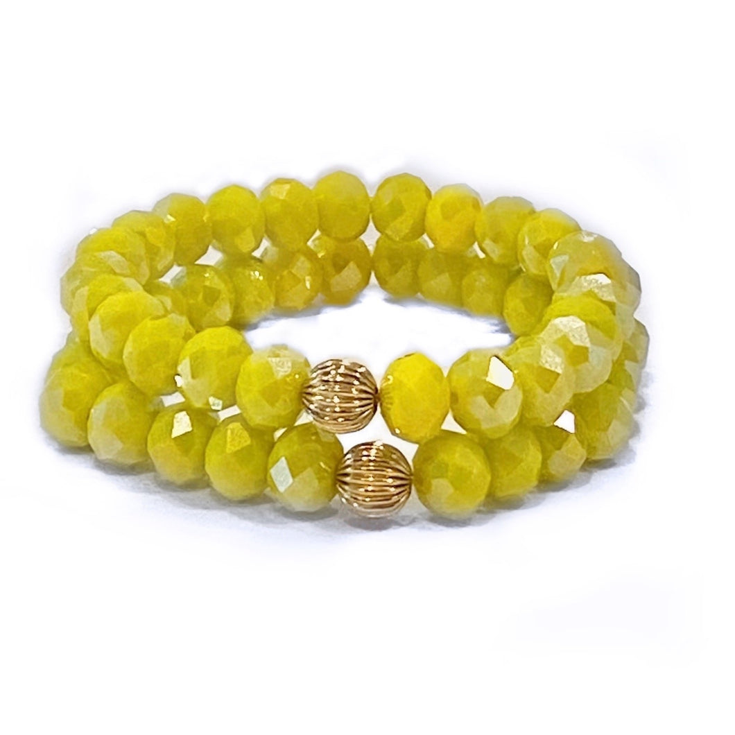 Yellow Crystal Stack