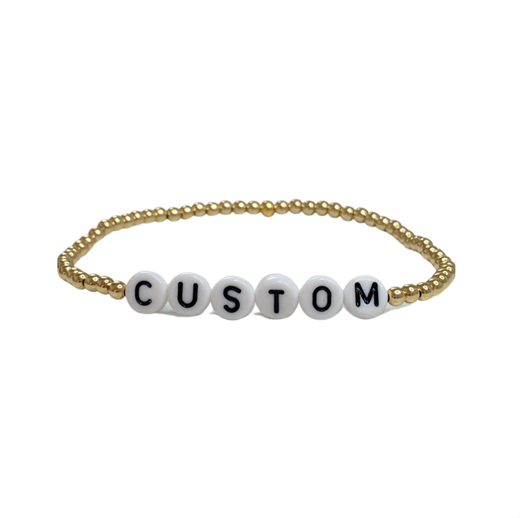 Custom Gold Filled Bracelet